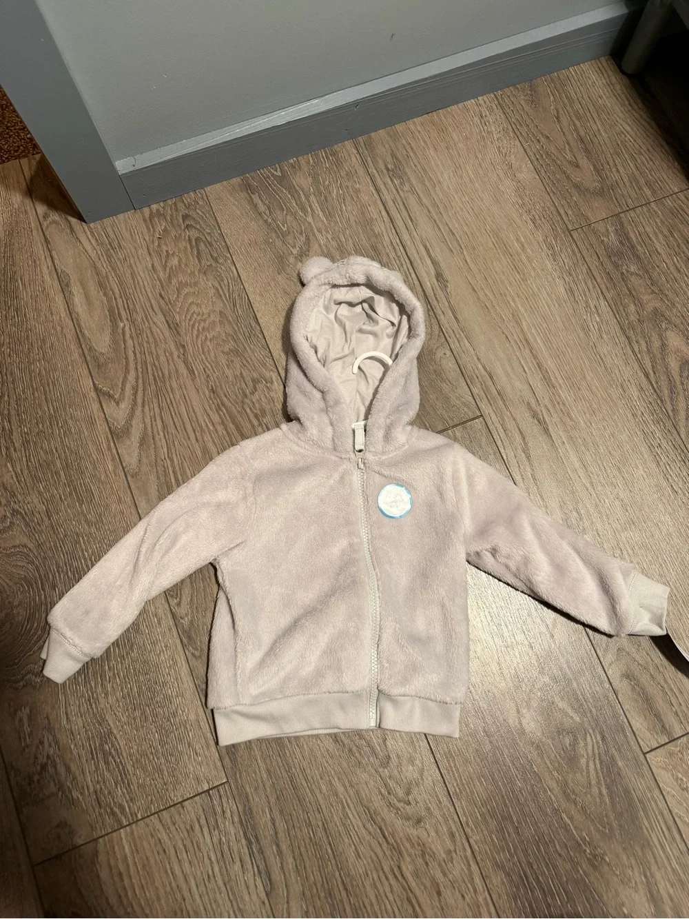 NWT Carters 18m grey mouse hoodie